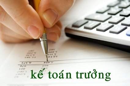 Tuyển Kế toán trưởng