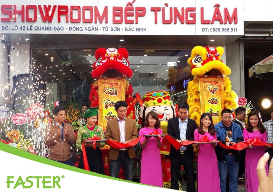 FASTER – CHÀO MỪNG KHAI TRƯƠNG ĐẠI LÝ TP BẮC NINH
