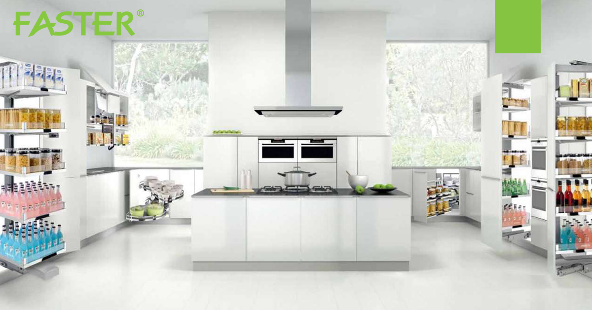 5 Mẫu phụ kiện tủ bếp cho một căn bếp hiện đại