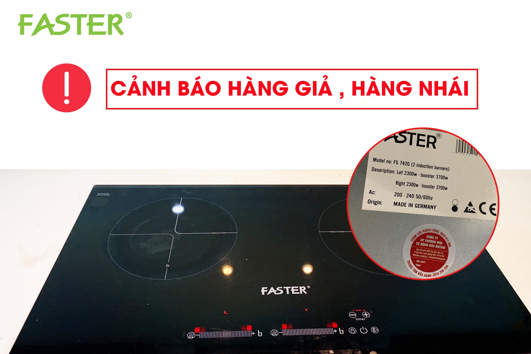 CẢNH BÁO HÀNG GIẢ VÀ ĐẠI LÝ KHÔNG CHÍNH HÃNG