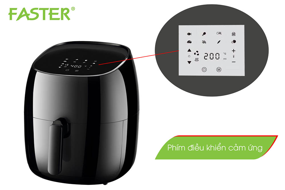 Hướng dẫn sử dụng và vệ sinh nồi chiên không dầu Faster