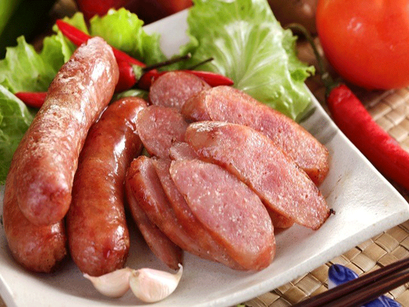 Cách Chiên Lạp Xưởng Bằng Nồi Chiên Không Dầu Ngon Nhất