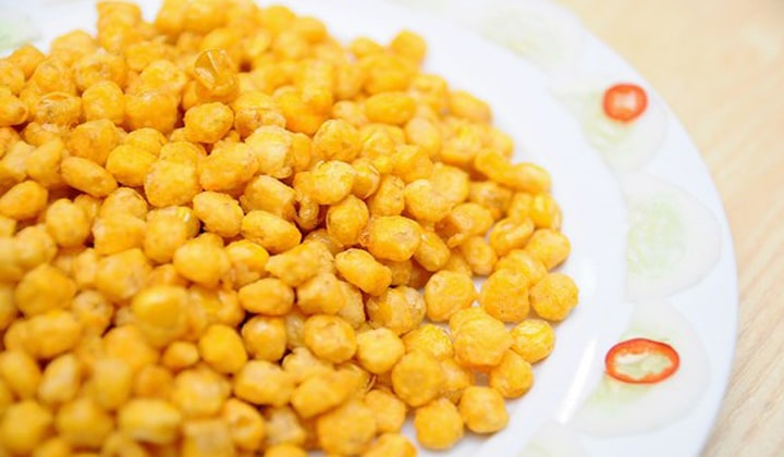 LÀM NGÔ CHIÊN BẰNG NỒI CHIÊN KHÔNG DẦU
