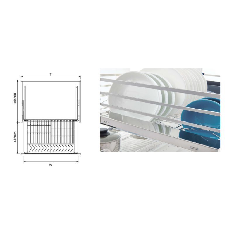 Giá xoong nồi FS BP70/80/90D304
