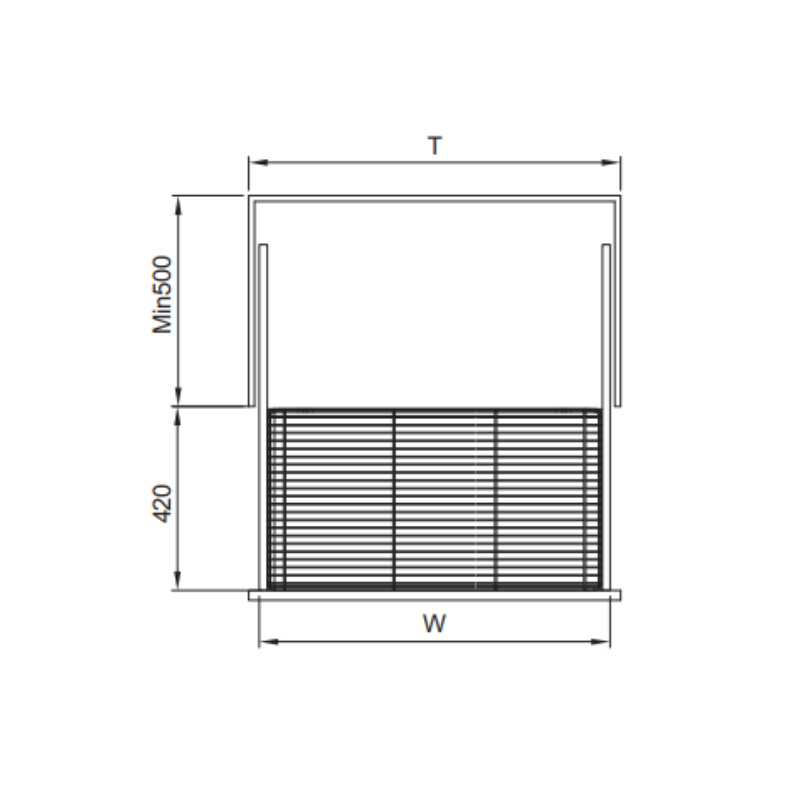 Giá xoong nồi tủ dưới FS DB70/80/90-OV