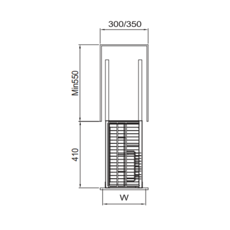 Giá đa năng tủ dưới FS 300/350SD304