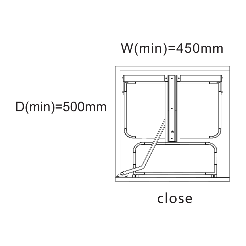 Tủ đựng đồ khô FS 502 SPN