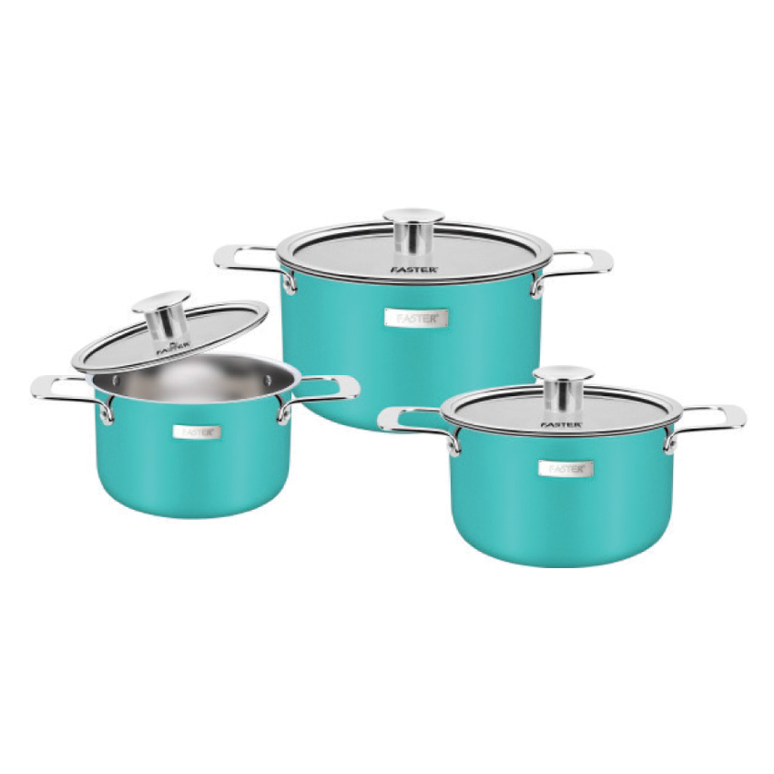 Bộ nồi Faster FS03 Blue