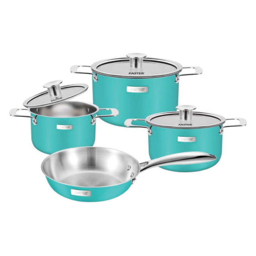Bộ nồi Faster FS0301 Blue