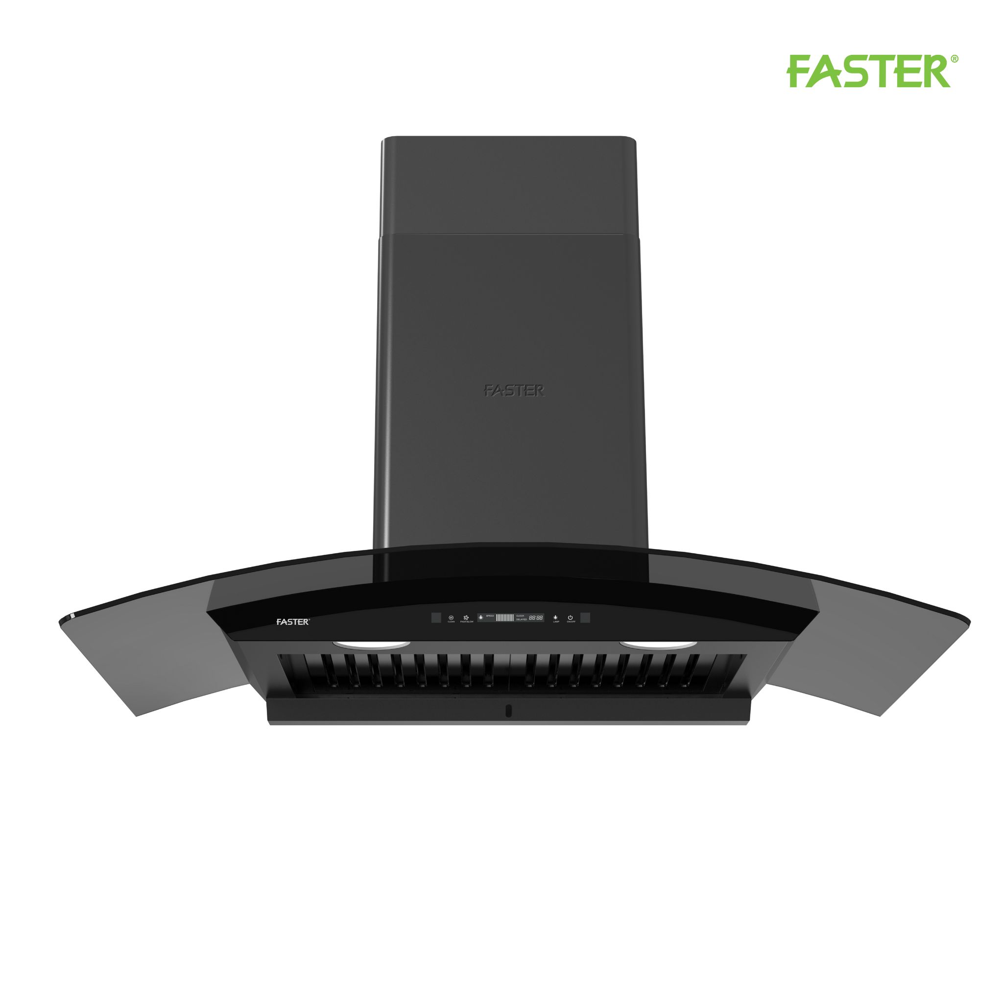 Hút mùi treo tường dạng kính cong FS 700B Autoclean