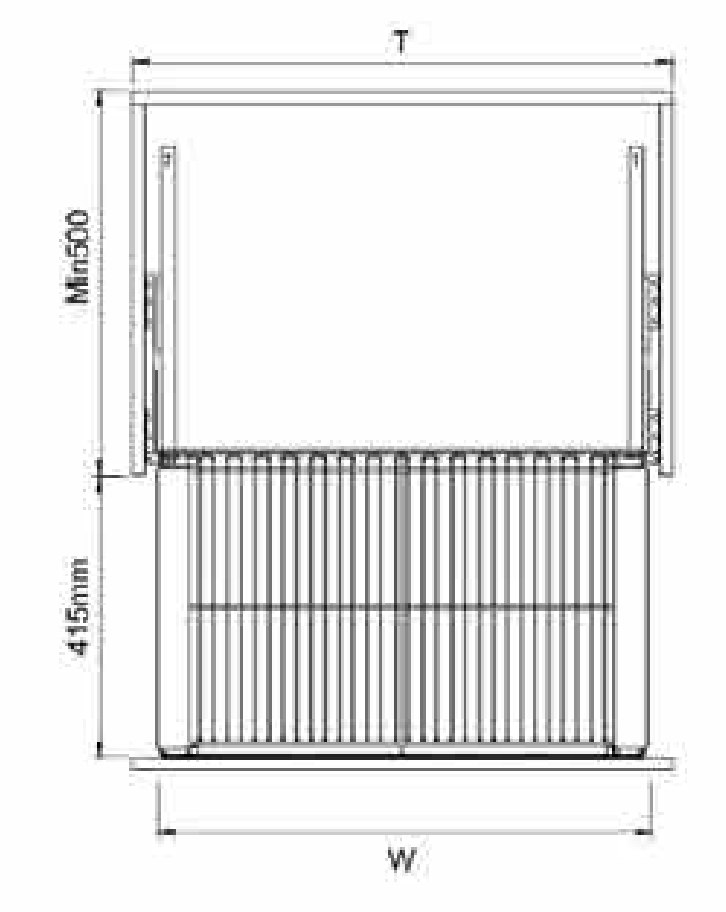 Giá xoong nồi FSDB70G304/FSDB80G304/FSDB90G304