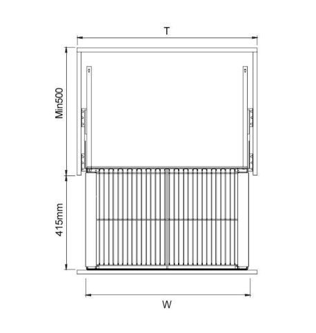 Giá xoong nồi FS DB70/80/90D304