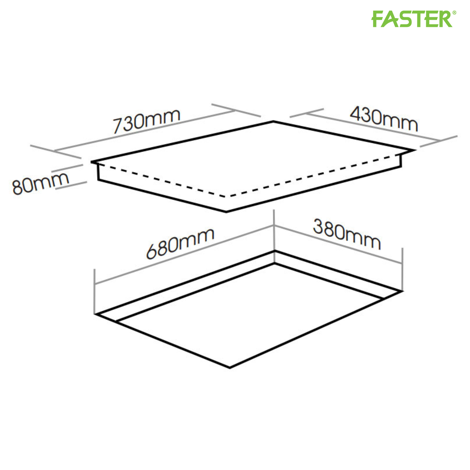 Bếp từ đôi FS 636I