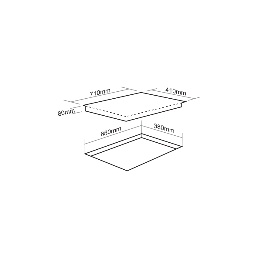 Bếp điện từ nhập khẩu Malaysia FS 738HI PLUS