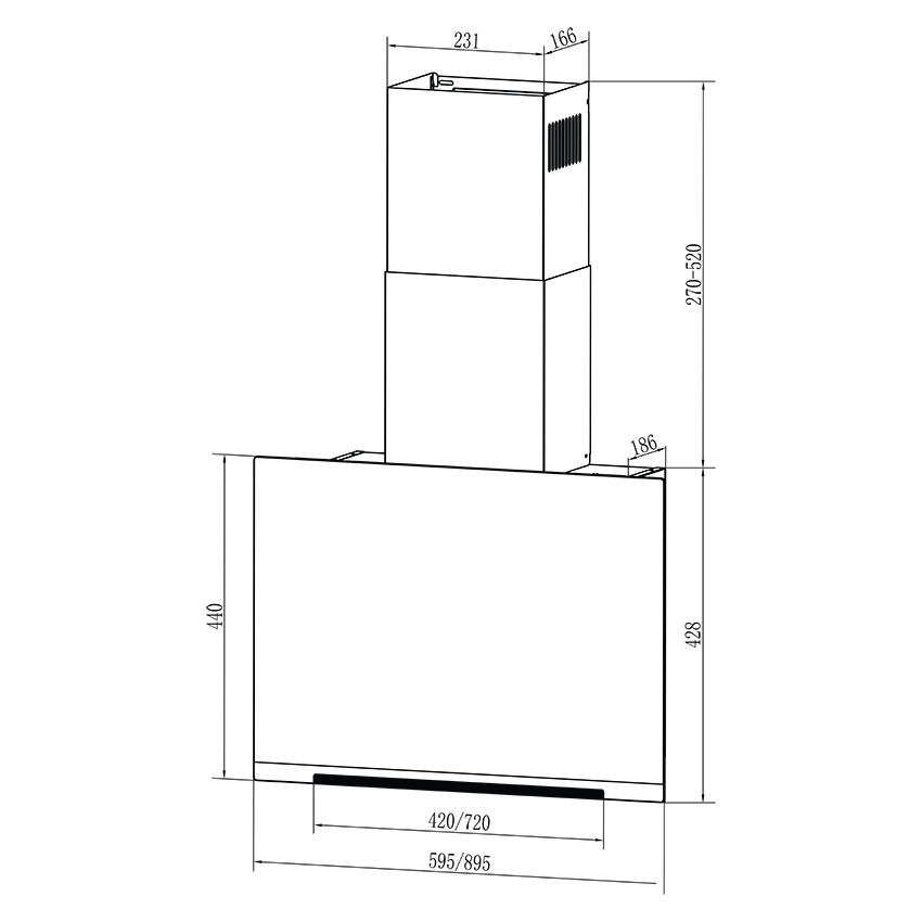 Máy hút mùi gắn tường FS 1770
