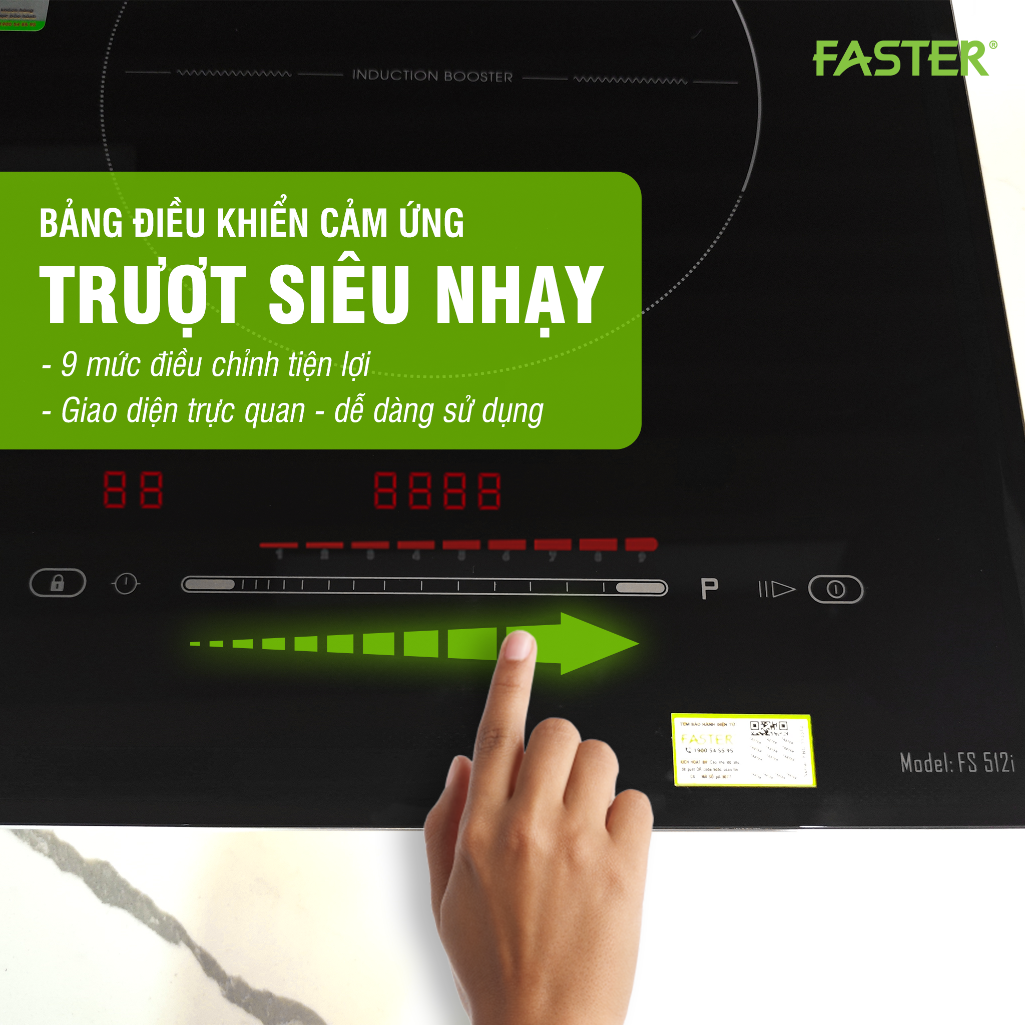 Bếp từ nhập khẩu Malaysia FS 512I