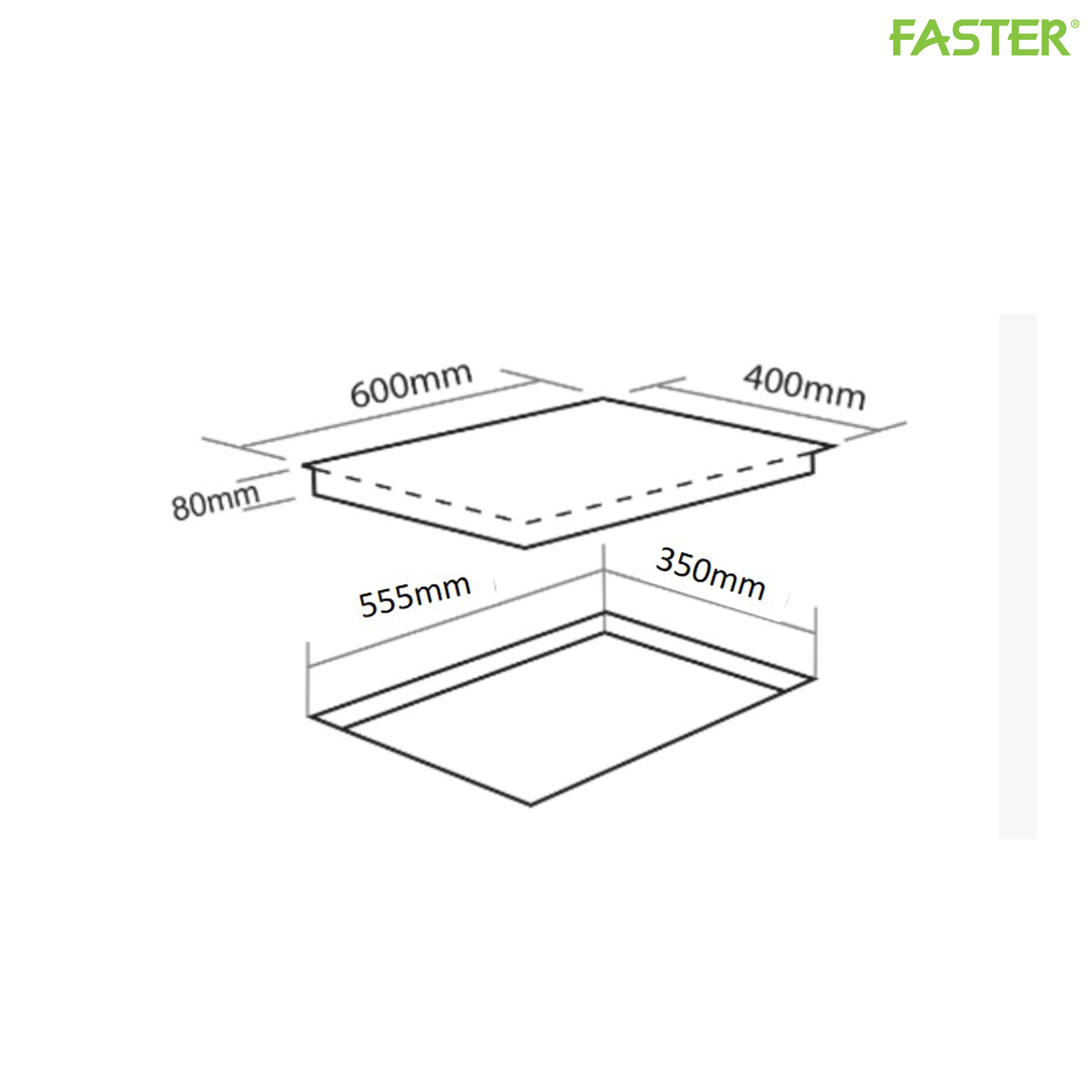 Bếp điện từ đôi FS 600IN