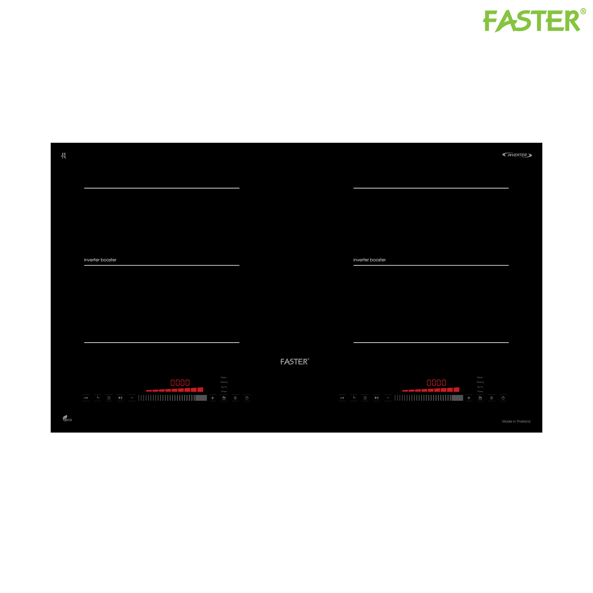 Bếp điện từ nhập khẩu Malaysia FS 738HI PLUS