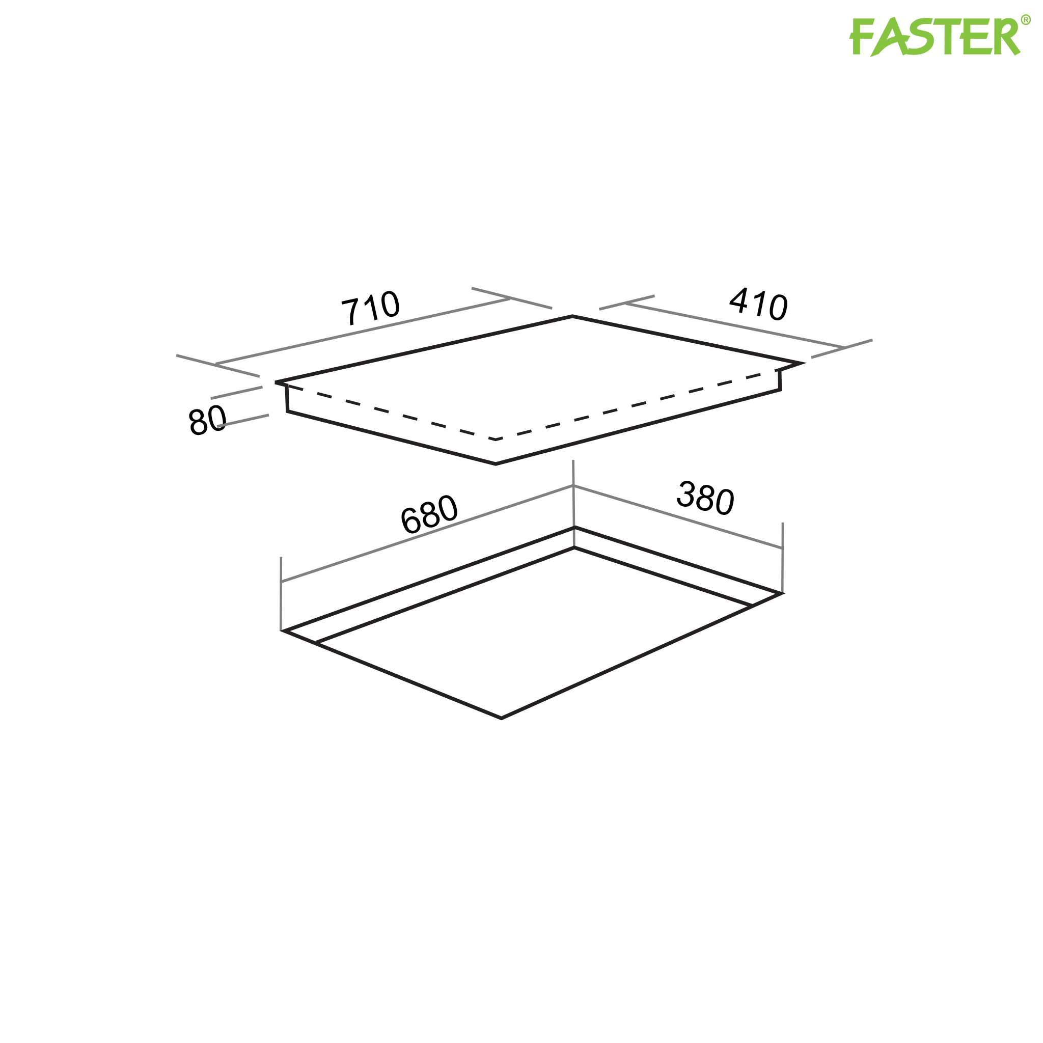 Bếp điện từ nhập khẩu Malaysia FS 738HI PLUS
