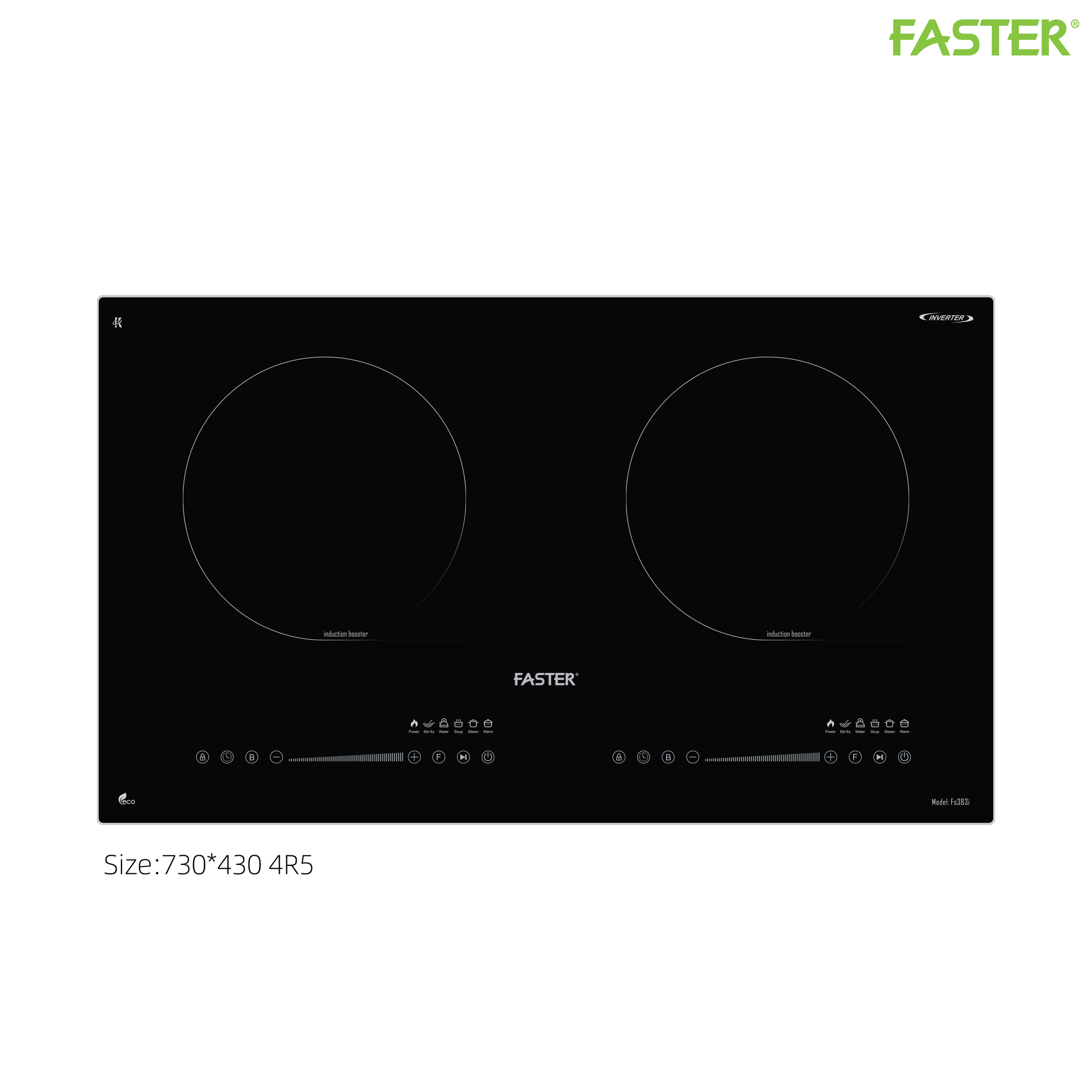 Bếp từ đôi nhập khẩu FS 383i