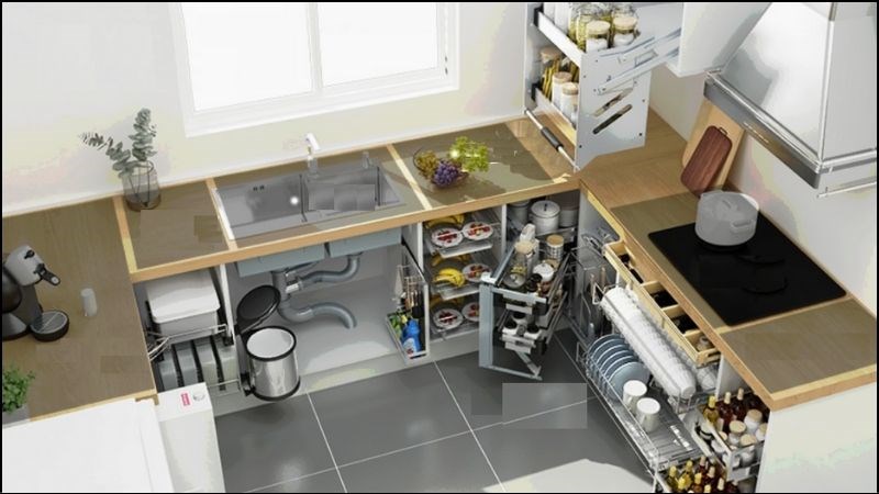 Phân biệt phụ kiện tủ bếp inox 201 và inox 304