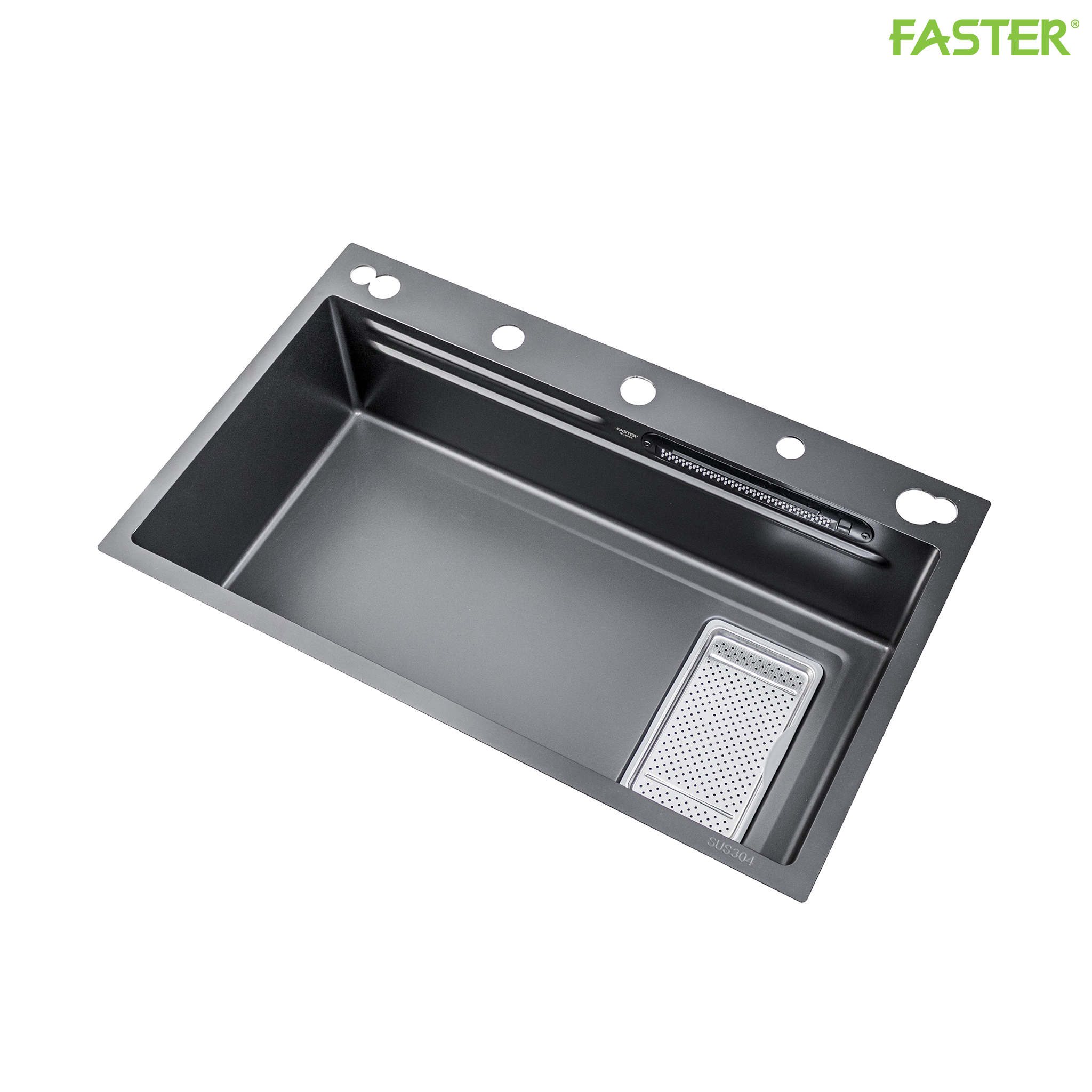 Chậu rửa bát điều khiển bằng giọng nói FS 7546BLX