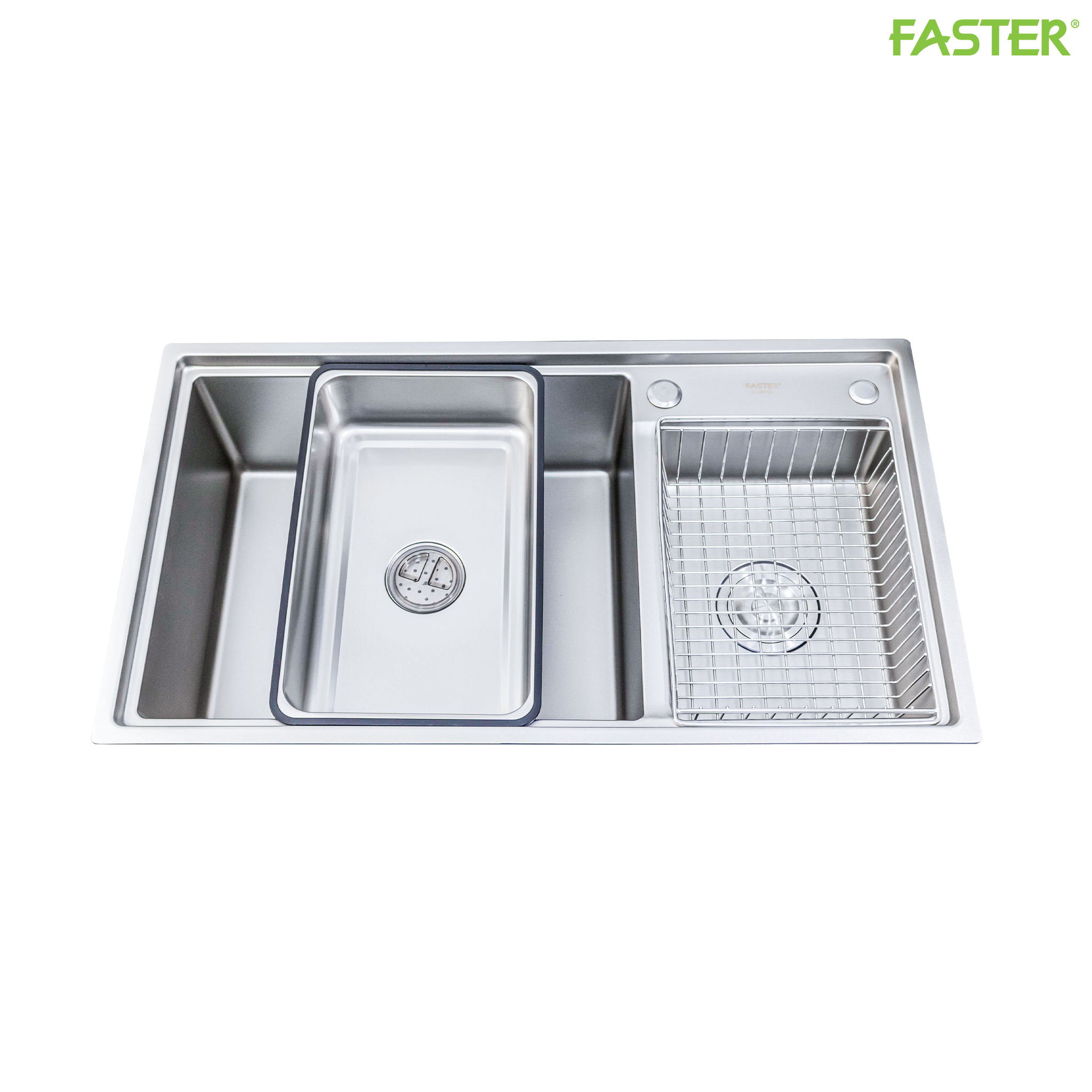 Chậu rửa bát hai hố Faster FS 8347SE