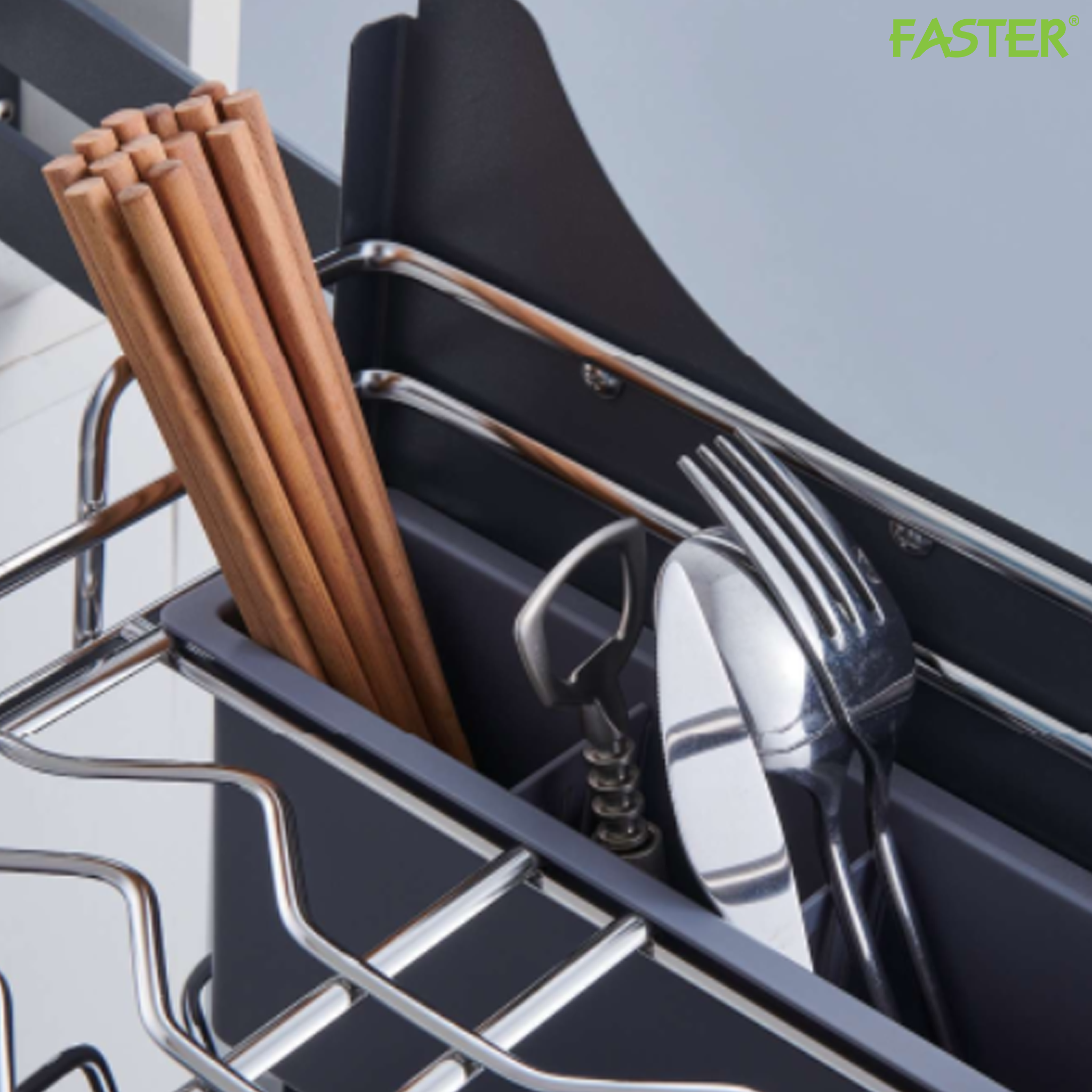 Giá bát đĩa nâng hạ FS EB70/80/90OV