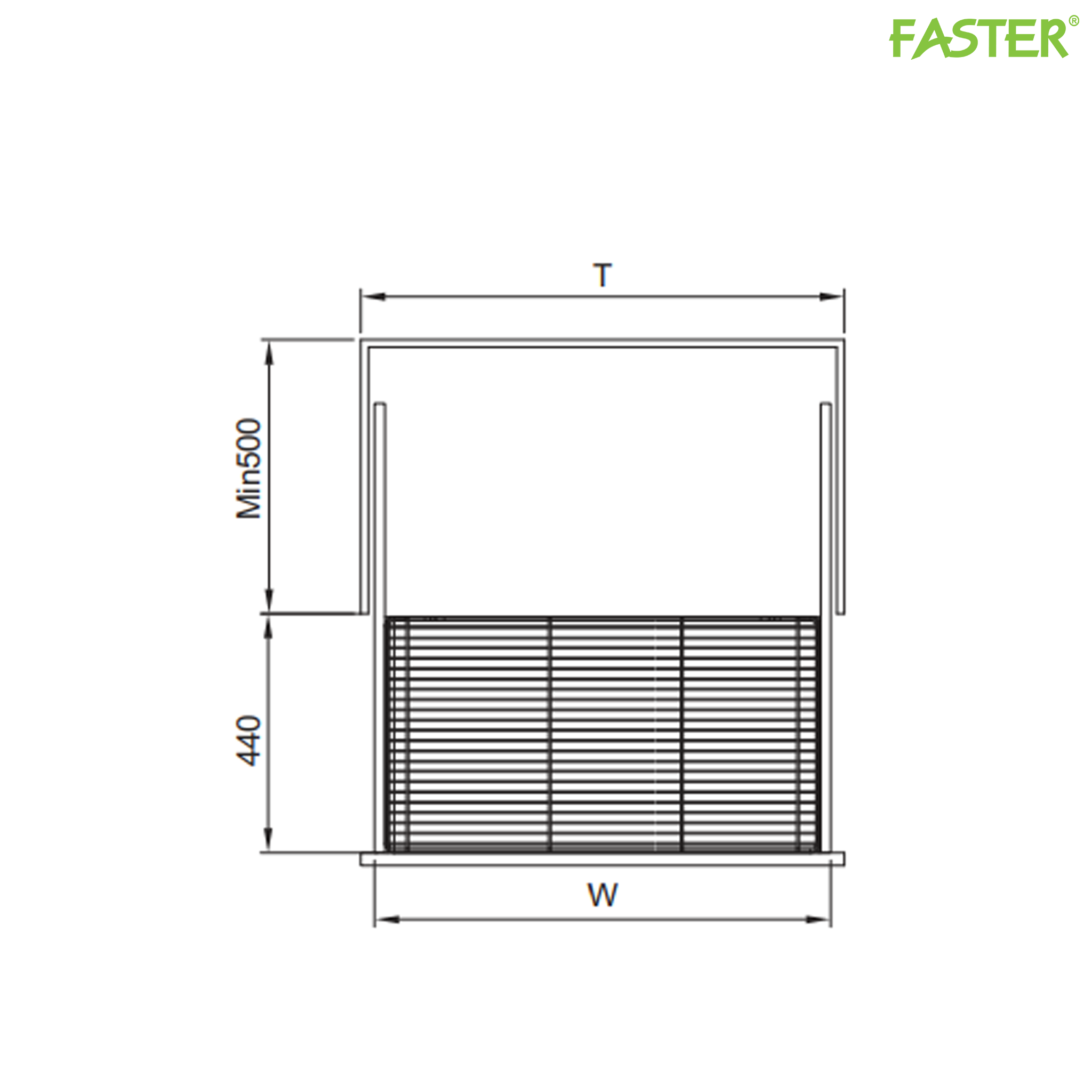Giá để xoong nồi tủ dưới FS DB7045SD304/DB7545/DB8045/DB9045