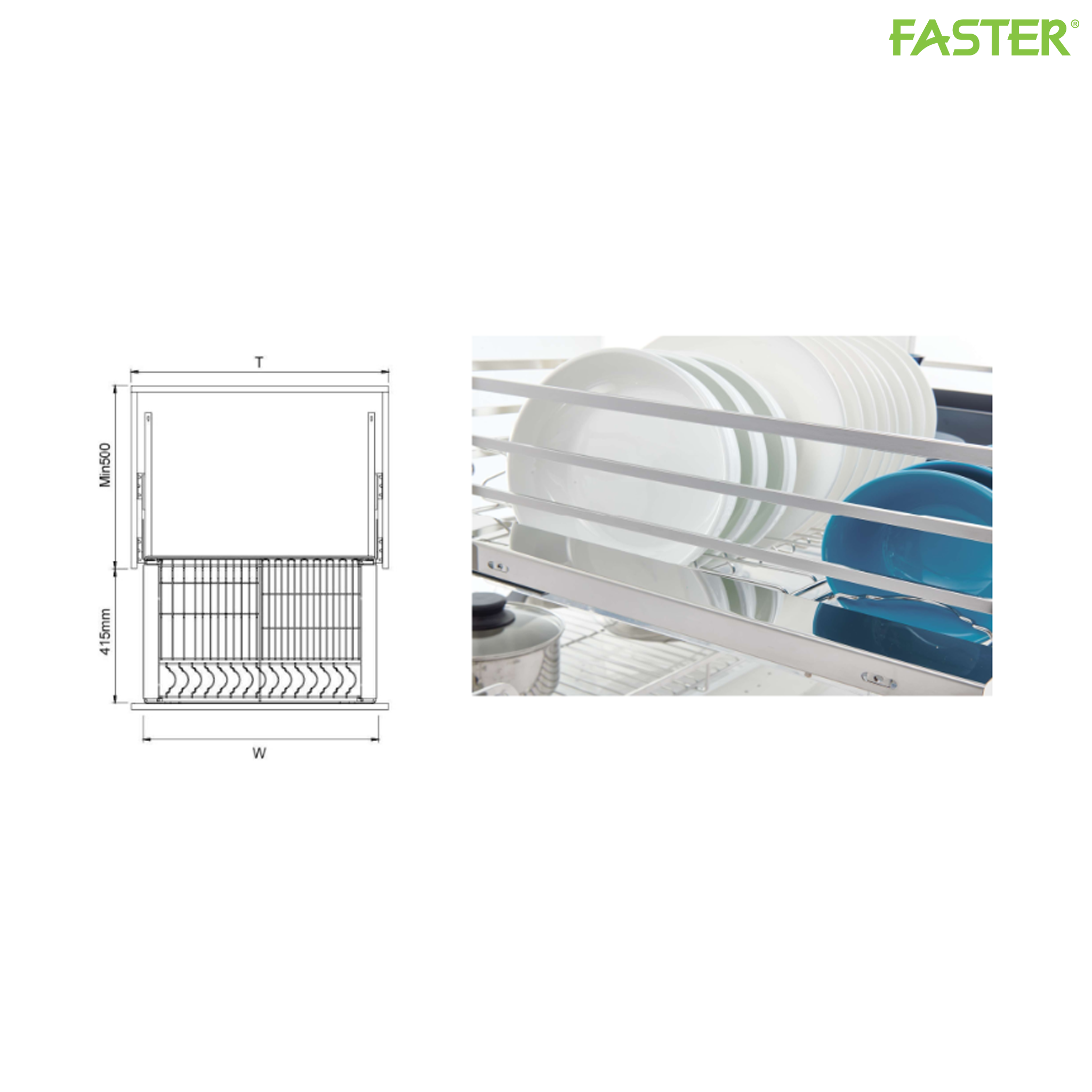 Giá xoong nồi FS BP70/80/90D304
