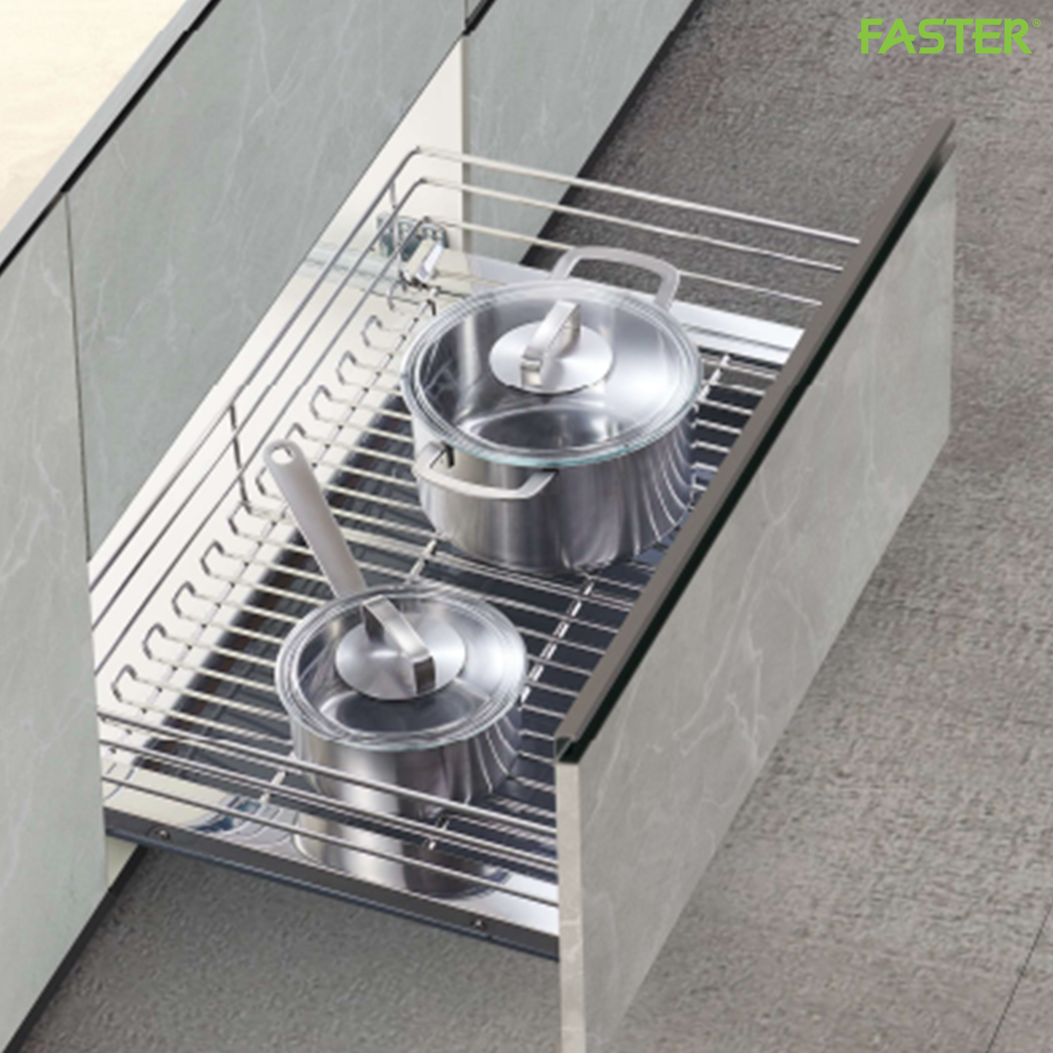 Giá xoong nồi tủ dưới FS DB70/80/90-OV