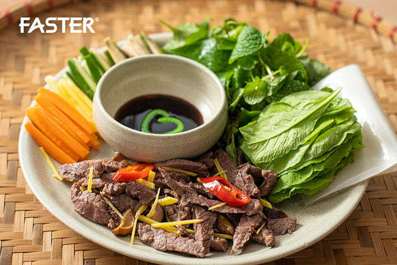 Bí quyết làm bò cuốn cải xanh