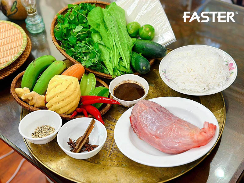 Chọn nguyên liệu món bò cuốn cải