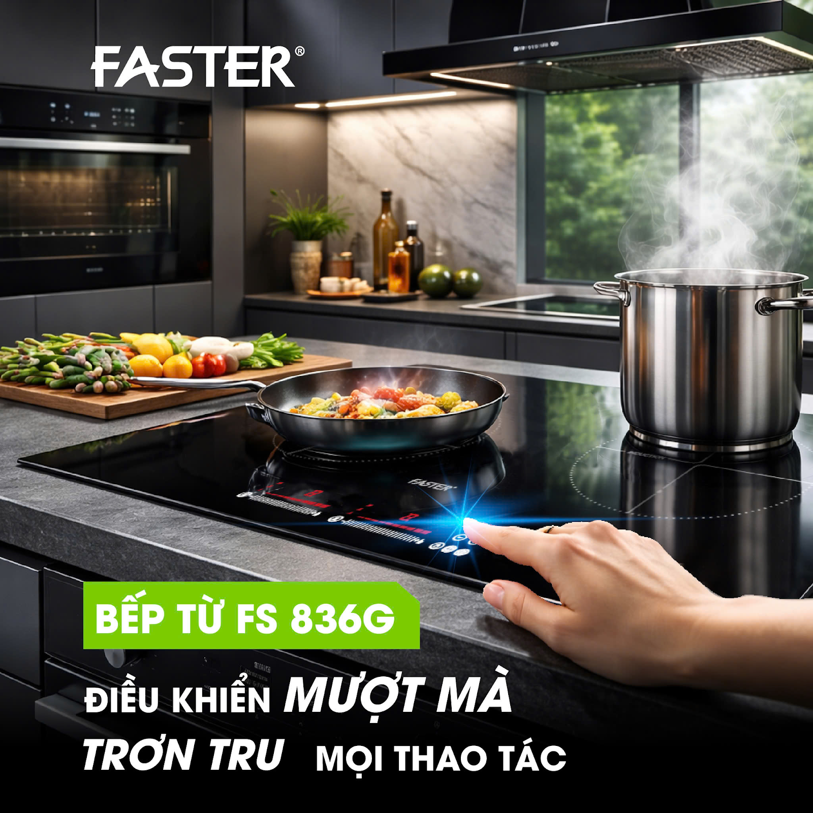 Các sản phẩm thiết bị bếp Faster đáng mua nhất