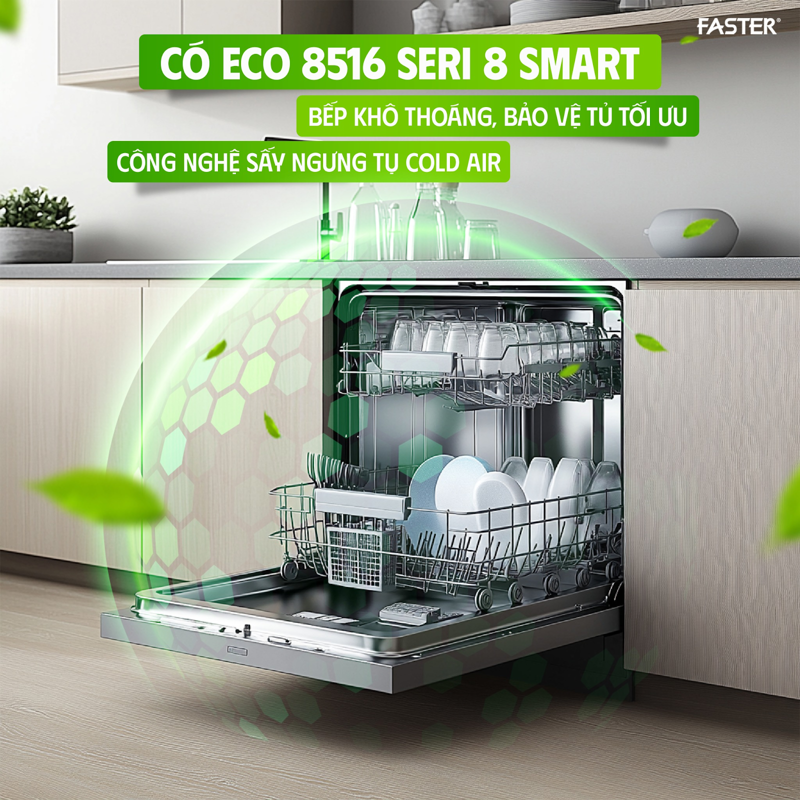 Các sản phẩm thiết bị bếp Faster đáng mua nhất