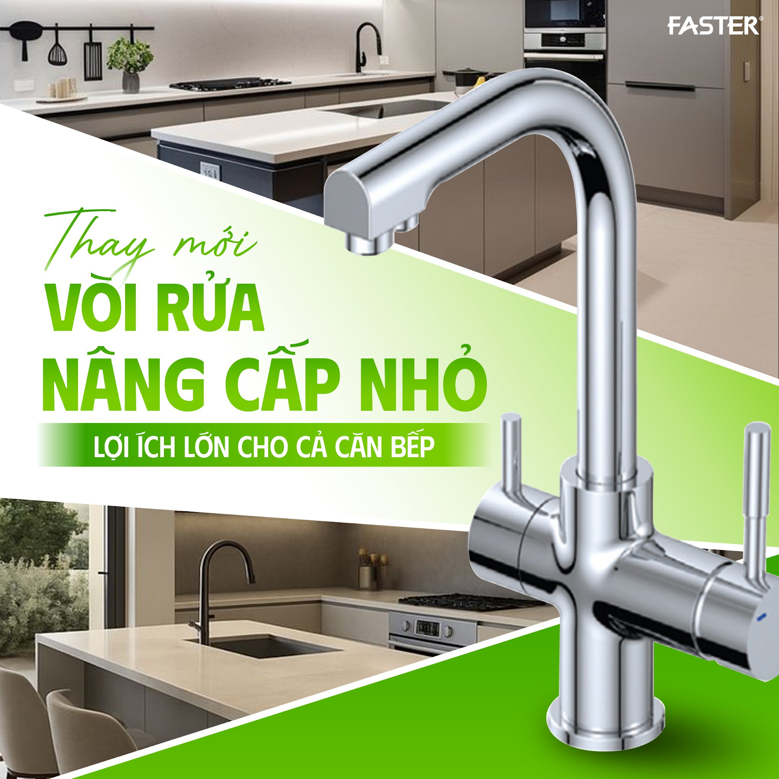 Các sản phẩm thiết bị bếp Faster đáng mua nhất