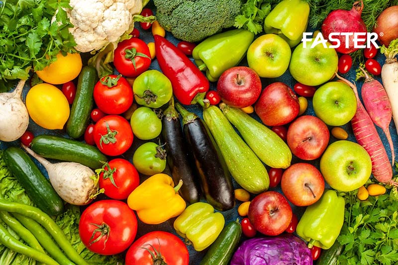 Các nhóm rau củ quả "Vàng"