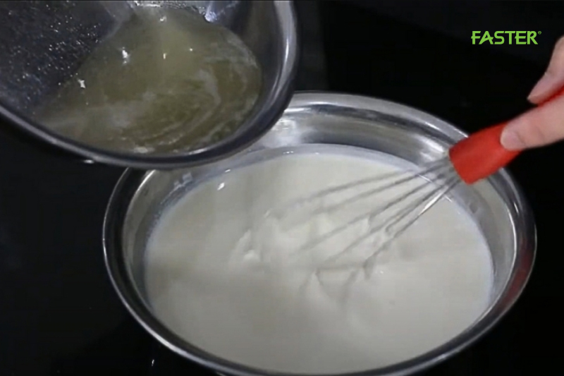 nấu chè khúc bạch