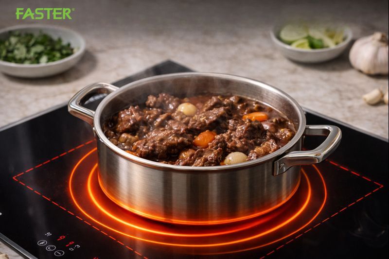 Khả năng nấu liu riu (Simmering) hoàn hảo