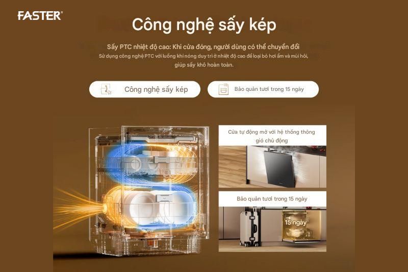 Nguyên lý hoạt động của sấy PTC trên thiết bị Faster
