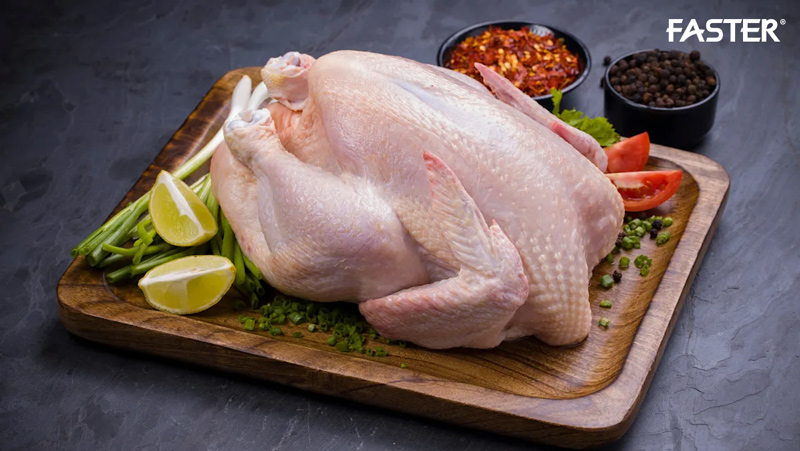 nguyên liệu làm gà nướng nguyên con