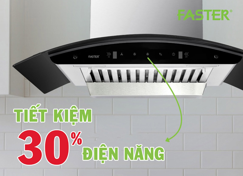 Ưu điểm của máy hút mùi Inverter