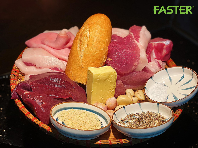 Nguyên liệu làm Pate