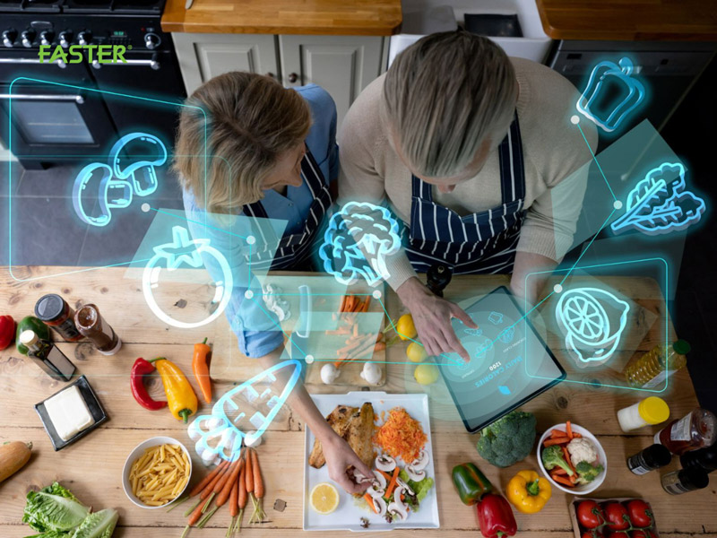 Thiết bị nhà bếp ứng dụng AI