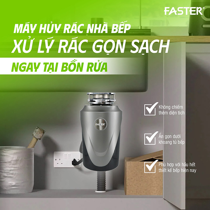 Máy huỷ rác thông minh tại chỗ