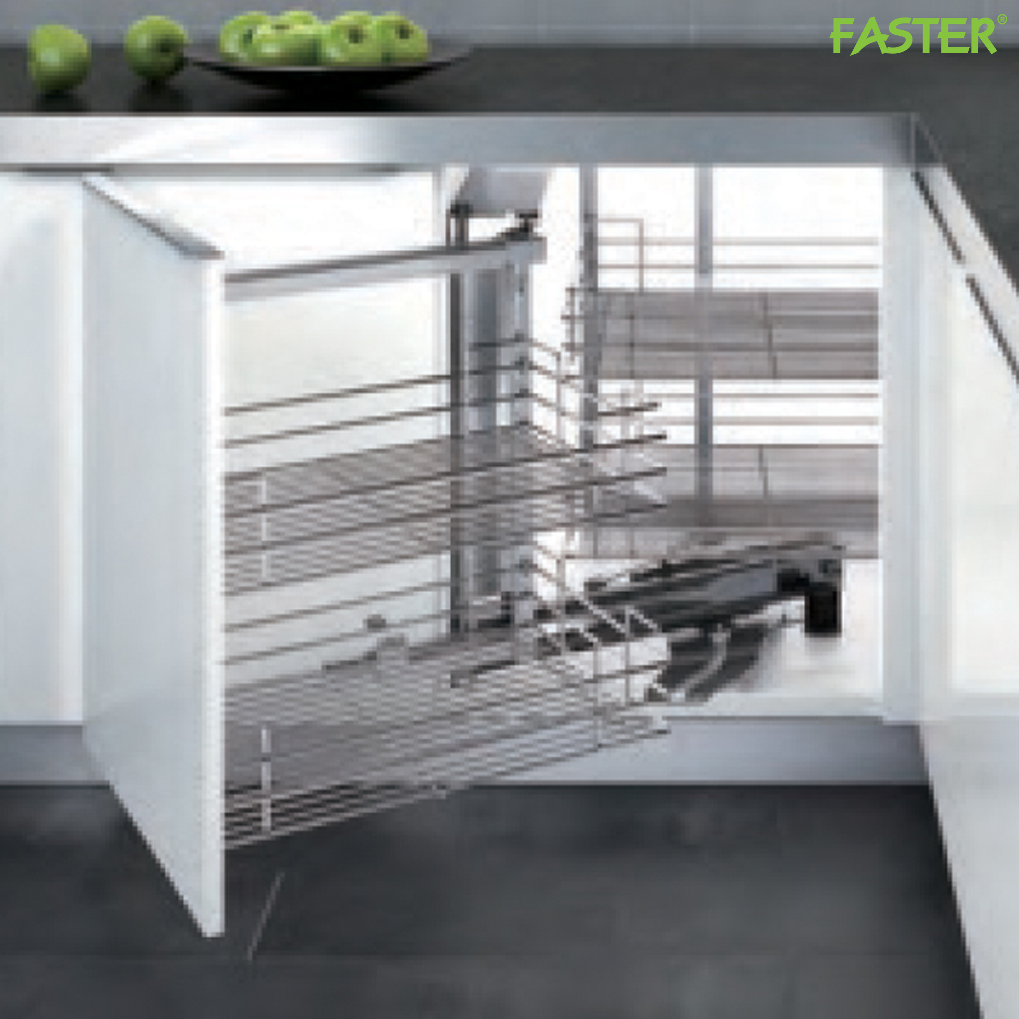 Kệ góc liên hoàn FS MC400SLN/SRN