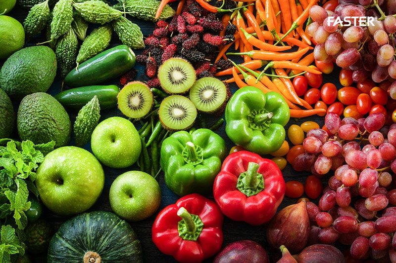 Lợi ích của các màu sắc trong thực phẩm