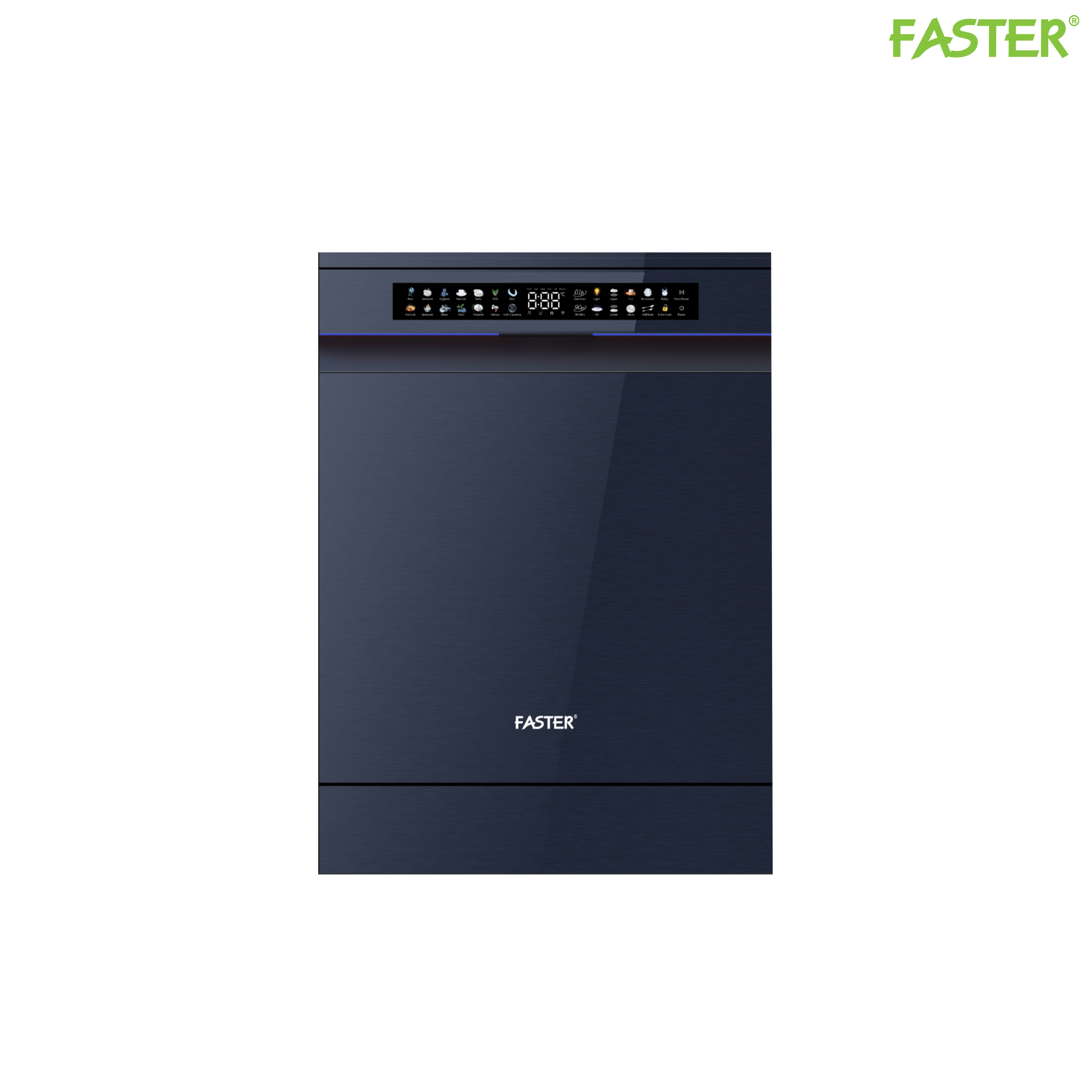 Máy rửa bát nhập khẩu Malaysia ECO 8516 SERI 8 SMART