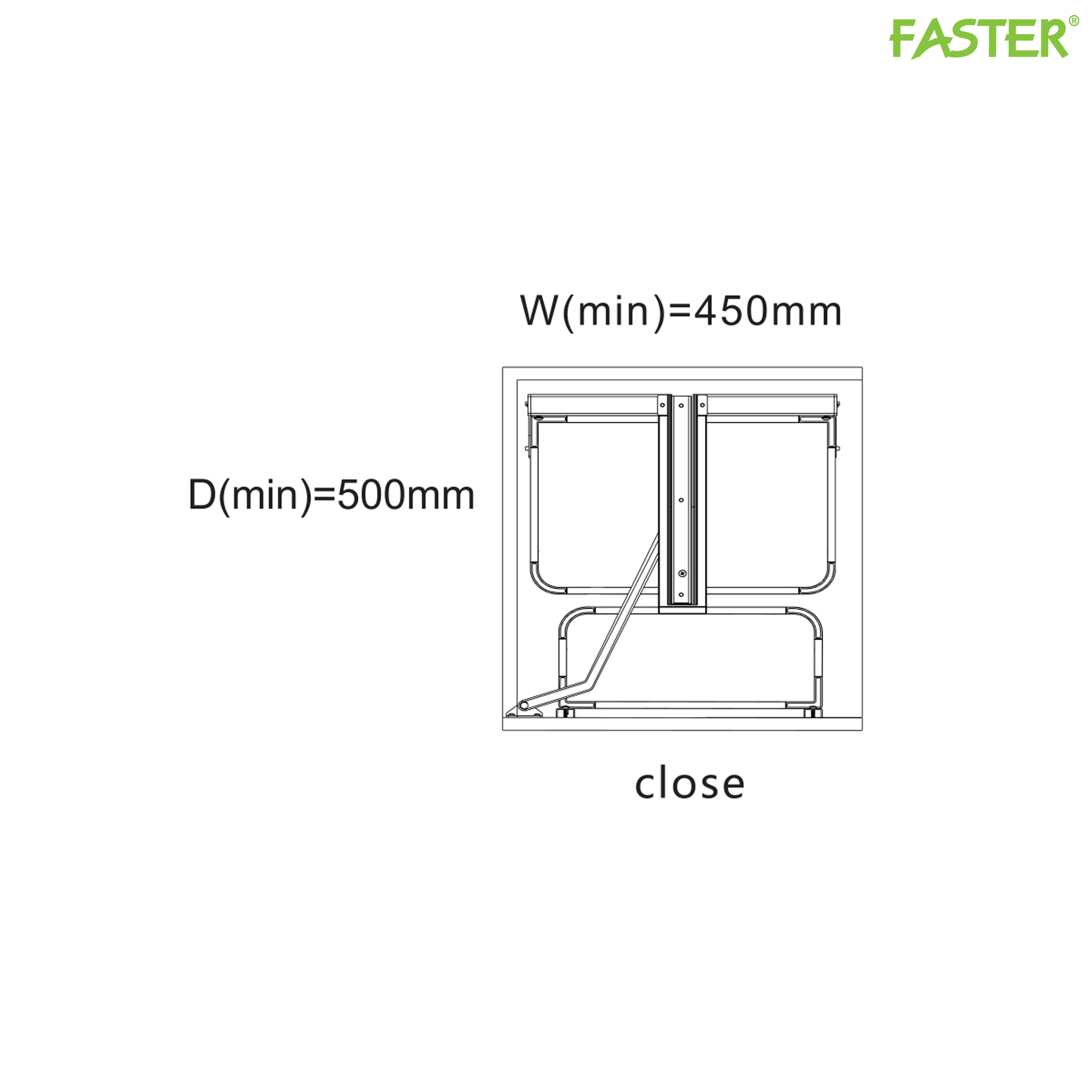 Tủ đựng đồ khô FS 502 SPN