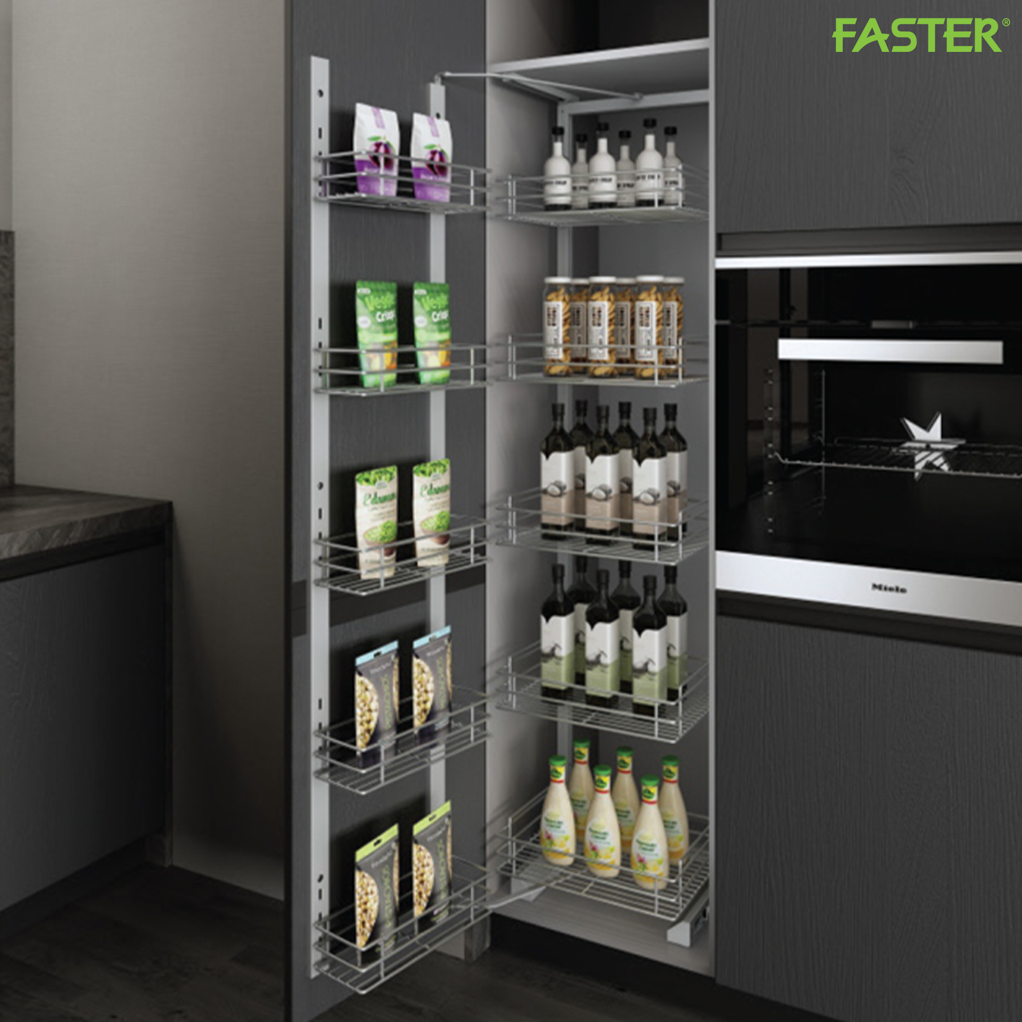 Tủ kho 5 tầng cao cấp cánh mở FS 34505SPN